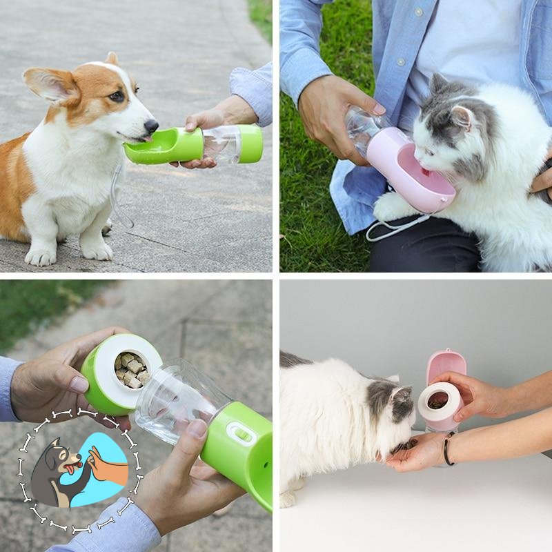 Gourde pour chien Bottle&Bowl - Joyeux Chien