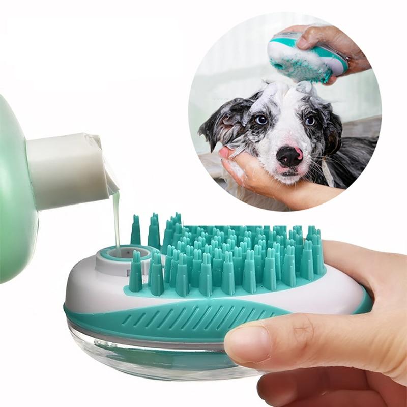 WashDog™ Brosse de bain 2 en 1 pour animaux de compagnie | Chien - Joyeux Chien